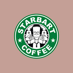 Свитшот хлопковый мужской Starbart, цвет: пыльно-розовый — фото 2