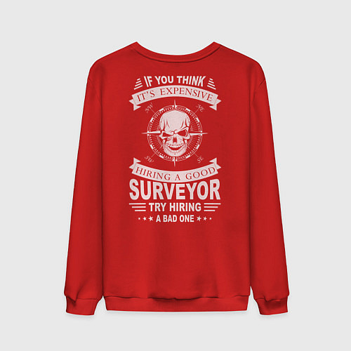 Мужской свитшот It's Expensive Surveyor / Красный – фото 2