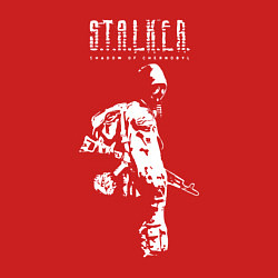 Свитшот хлопковый мужской STALKER: Shadow of Chernobyl, цвет: красный — фото 2