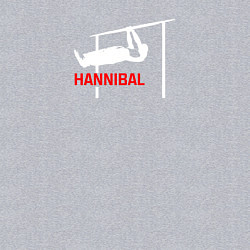 Свитшот хлопковый мужской Hannibal For King Workout, цвет: меланж — фото 2