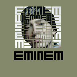 Свитшот хлопковый мужской Eminem labyrinth, цвет: авокадо — фото 2