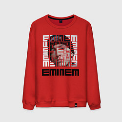 Свитшот хлопковый мужской Eminem labyrinth, цвет: красный