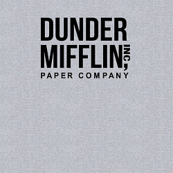 Свитшот хлопковый мужской Dunder Mifflin, цвет: меланж — фото 2