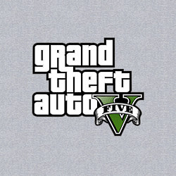 Свитшот хлопковый мужской GTA Five, цвет: меланж — фото 2