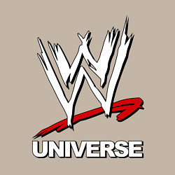 Свитшот хлопковый мужской WWE universe, цвет: миндальный — фото 2