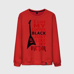 Мужской свитшот Mindless Self Indulgence - Coffee black