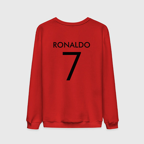 Мужской свитшот Ronaldo: Juve Sport / Красный – фото 2