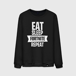 Мужской свитшот Eat Sleep Fortnite Repeat
