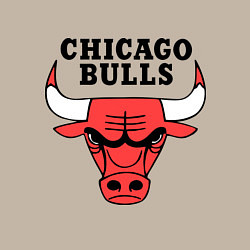 Свитшот хлопковый мужской Chicago Bulls, цвет: миндальный — фото 2