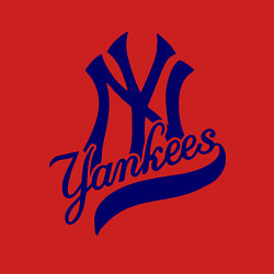 Свитшот хлопковый мужской NY - Yankees, цвет: красный — фото 2