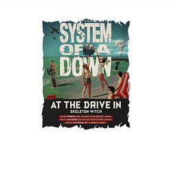 Свитшот хлопковый мужской System of a Down, цвет: белый — фото 2