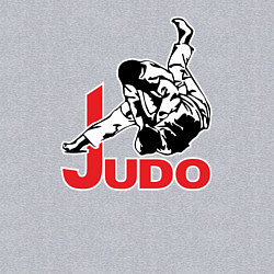 Свитшот хлопковый мужской Judo Master, цвет: меланж — фото 2