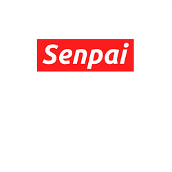 Свитшот хлопковый мужской Senpai Supreme, цвет: белый — фото 2