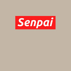 Свитшот хлопковый мужской Senpai Supreme, цвет: миндальный — фото 2
