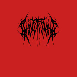 Свитшот хлопковый мужской Ghostemane 2, цвет: красный — фото 2