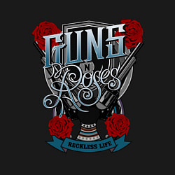 Свитшот хлопковый мужской Guns n Roses: illustration, цвет: черный — фото 2