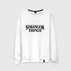 Свитшот хлопковый мужской Stranger Things, цвет: белый