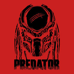 Свитшот хлопковый мужской Predator Mask, цвет: красный — фото 2