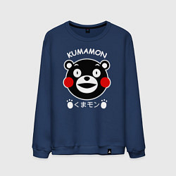 Свитшот хлопковый мужской Kumamon, цвет: тёмно-синий