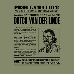 Свитшот хлопковый мужской RDR II: Proclamation, цвет: авокадо — фото 2