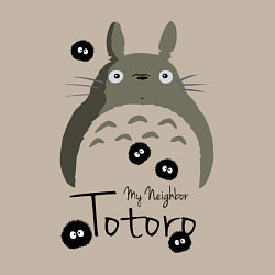 Свитшот хлопковый мужской My Neighbor Totoro, цвет: миндальный — фото 2