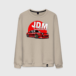 Свитшот хлопковый мужской JDM Culture, цвет: миндальный