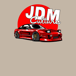 Свитшот хлопковый мужской JDM Culture, цвет: миндальный — фото 2