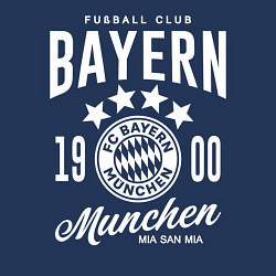 Свитшот хлопковый мужской Bayern Munchen 1900, цвет: тёмно-синий — фото 2