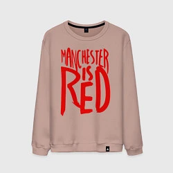 Мужской свитшот Manchester is Red