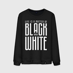 Мужской свитшот Juventus: Black & White