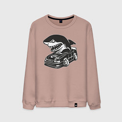 Мужской свитшот Акула на Тойоте