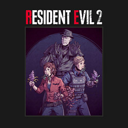 Свитшот хлопковый мужской Resident Evil 2: Remake, цвет: черный — фото 2