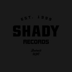 Свитшот хлопковый мужской Shady records, цвет: черный — фото 2