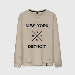 Мужской свитшот NY Detroit