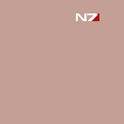 Свитшот хлопковый мужской Mass Effect N7, цвет: пыльно-розовый — фото 2
