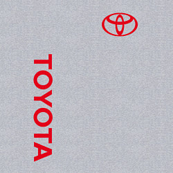 Свитшот хлопковый мужской TOYOTA, цвет: меланж — фото 2