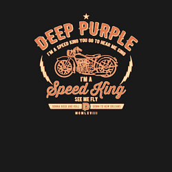 Свитшот хлопковый мужской Deep Purple: Speed King, цвет: черный — фото 2