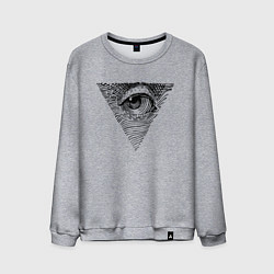 Мужской свитшот The well-known eye