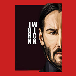 Свитшот хлопковый мужской Джон Уик, цвет: красный — фото 2