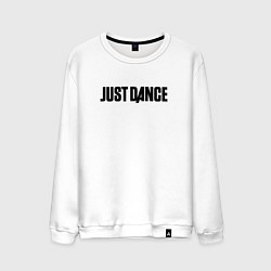 Свитшот хлопковый мужской JUST DANCE, цвет: белый
