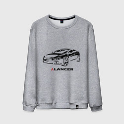 Мужской свитшот Mitsubishi lancer