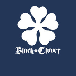 Свитшот хлопковый мужской Black Clover, цвет: тёмно-синий — фото 2