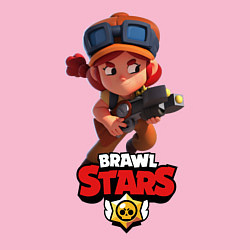 Свитшот хлопковый мужской Brawl Stars, цвет: светло-розовый — фото 2