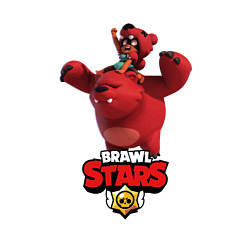 Свитшот хлопковый мужской Brawl Stars, цвет: белый — фото 2