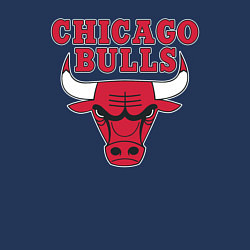 Свитшот хлопковый мужской CHICAGO BULLS, цвет: тёмно-синий — фото 2