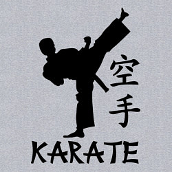 Свитшот хлопковый мужской Karate craftsmanship, цвет: меланж — фото 2