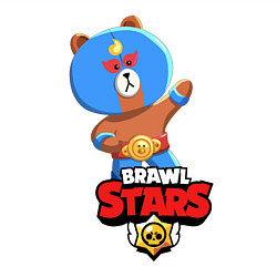 Свитшот хлопковый мужской BRAWL STARS EL BROWN, цвет: белый — фото 2