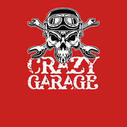 Свитшот хлопковый мужской Crazy garage, цвет: красный — фото 2