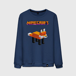Мужской свитшот Minecraft - лиса