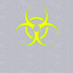 Свитшот хлопковый мужской BIOHAZARD, цвет: меланж — фото 2